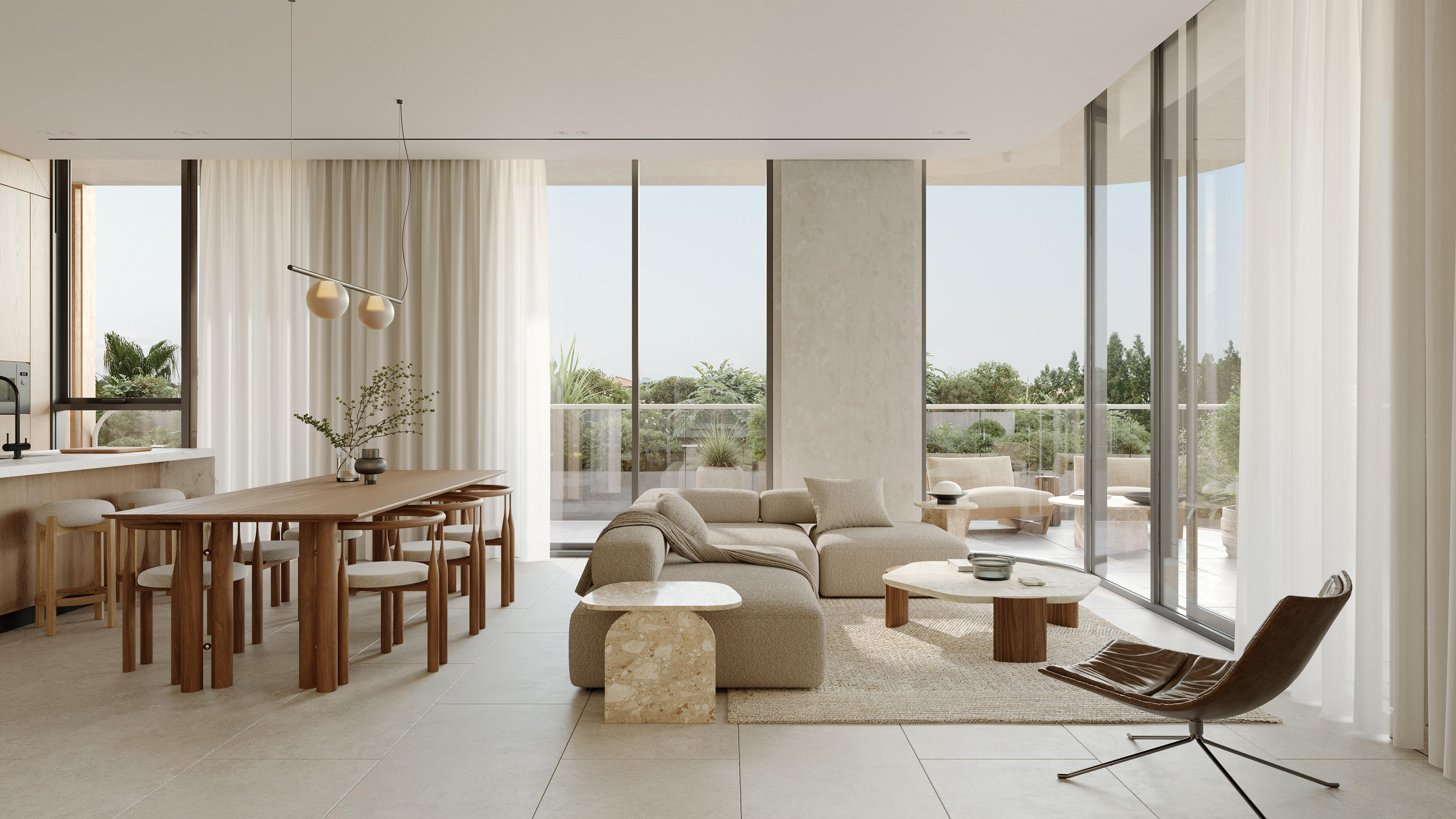 2 Bedroom — Living Room II