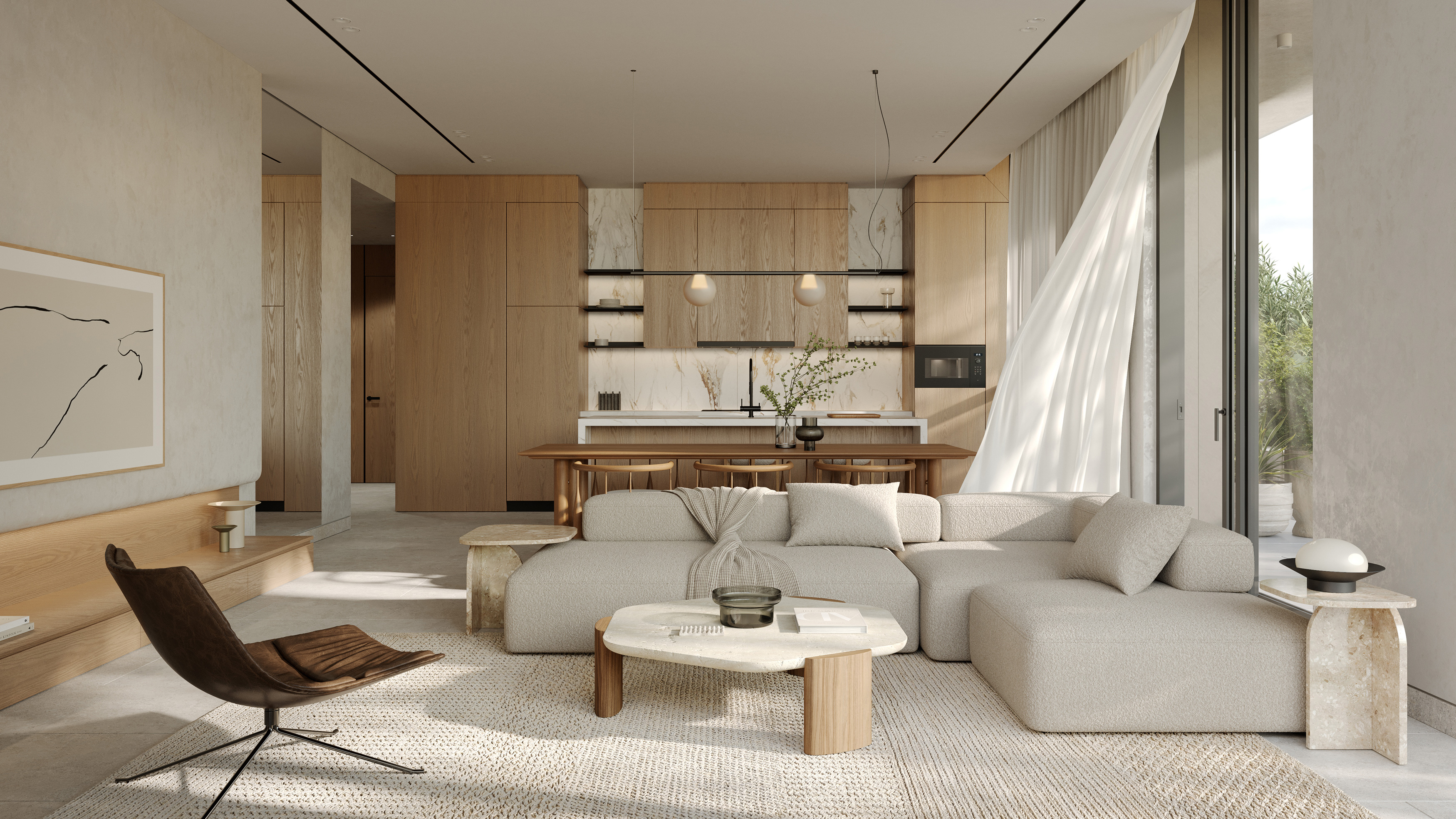 2 Bedroom — Living Room III