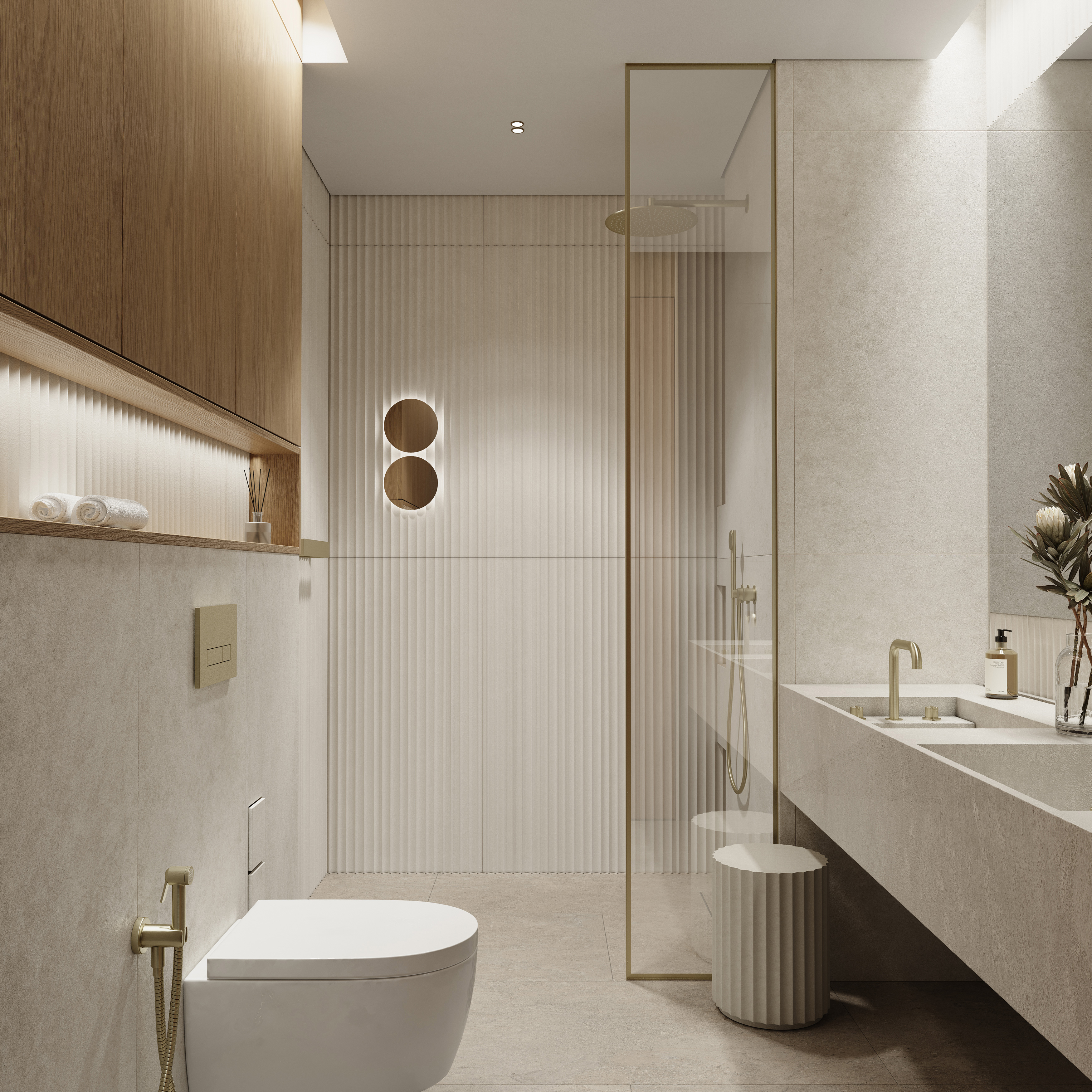 2 Bedroom — Master Bathroom