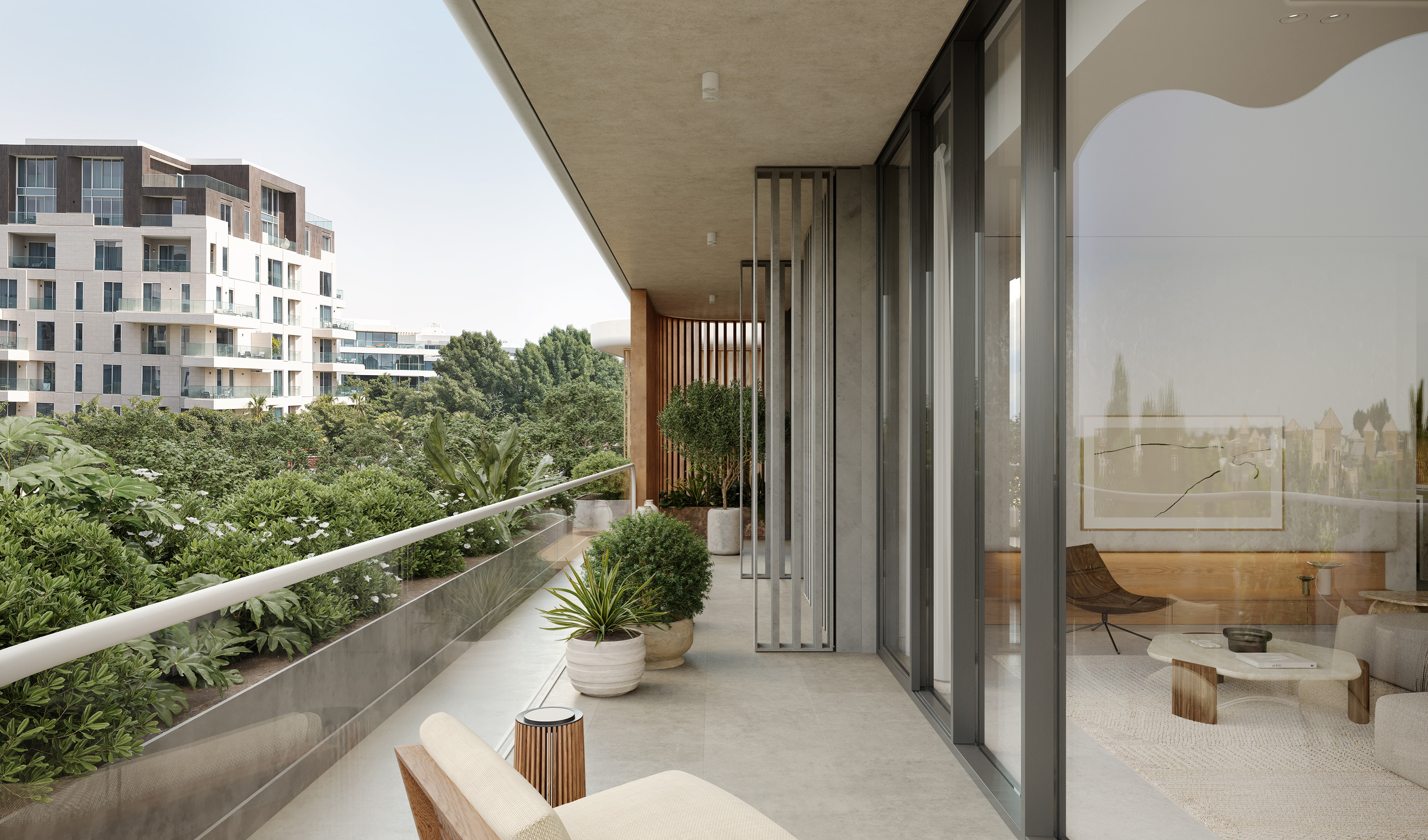 2 Bedroom — Master Terrace