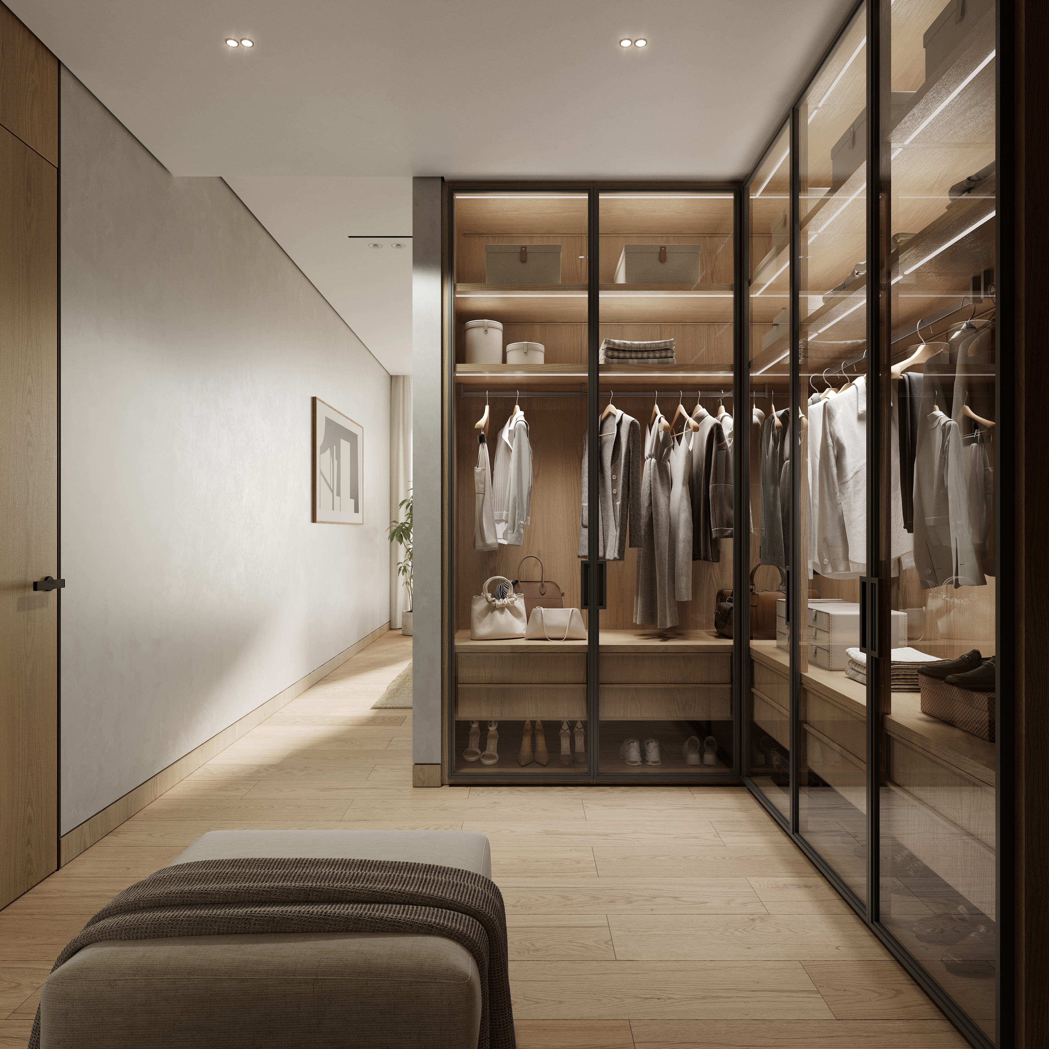 2 Bedroom — Master Wardrobe
