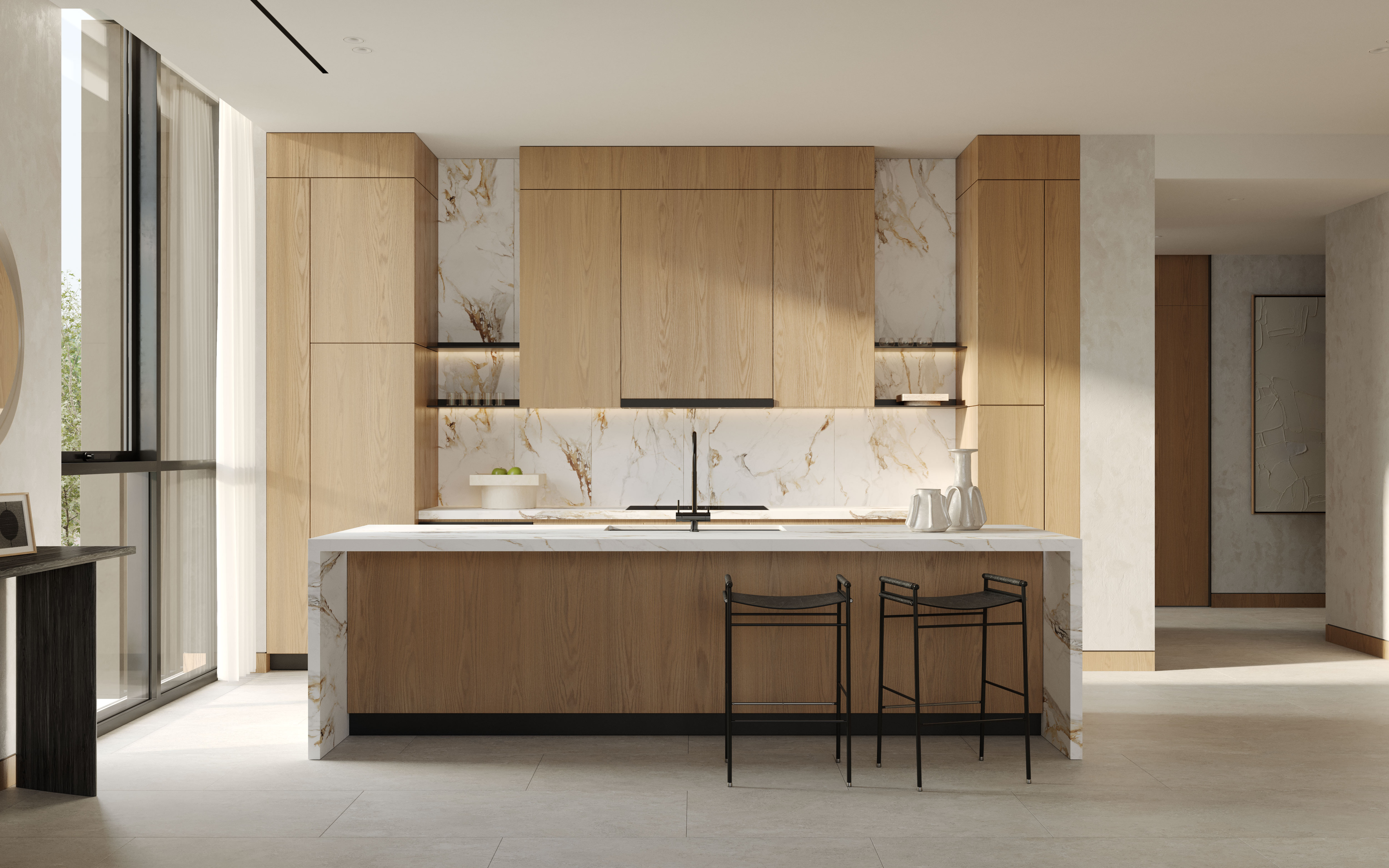 3 Bedroom — Kitchen