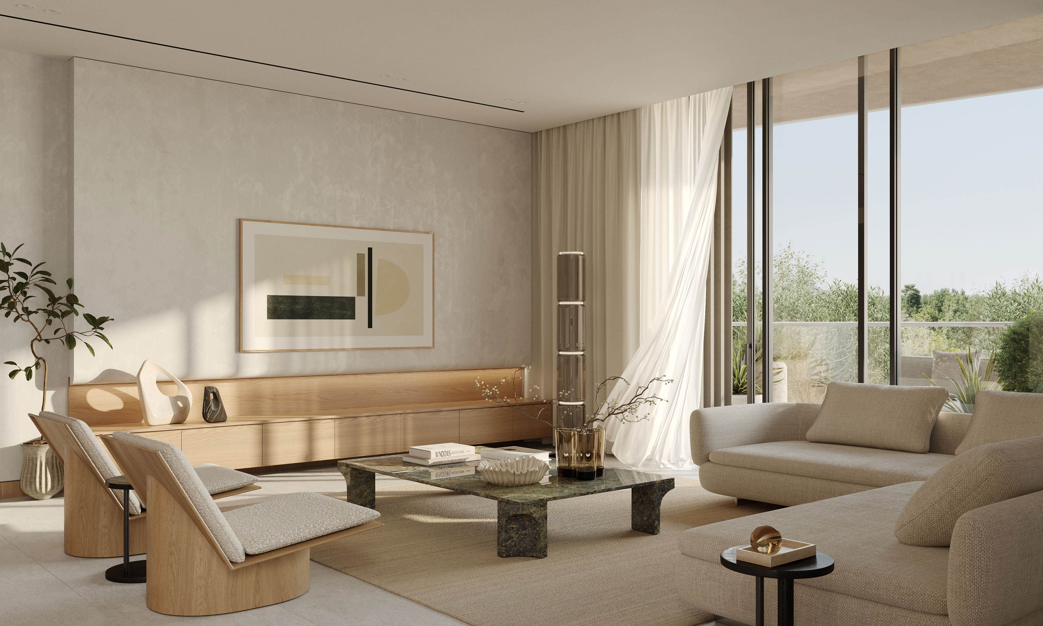 3 Bedroom — Living Room