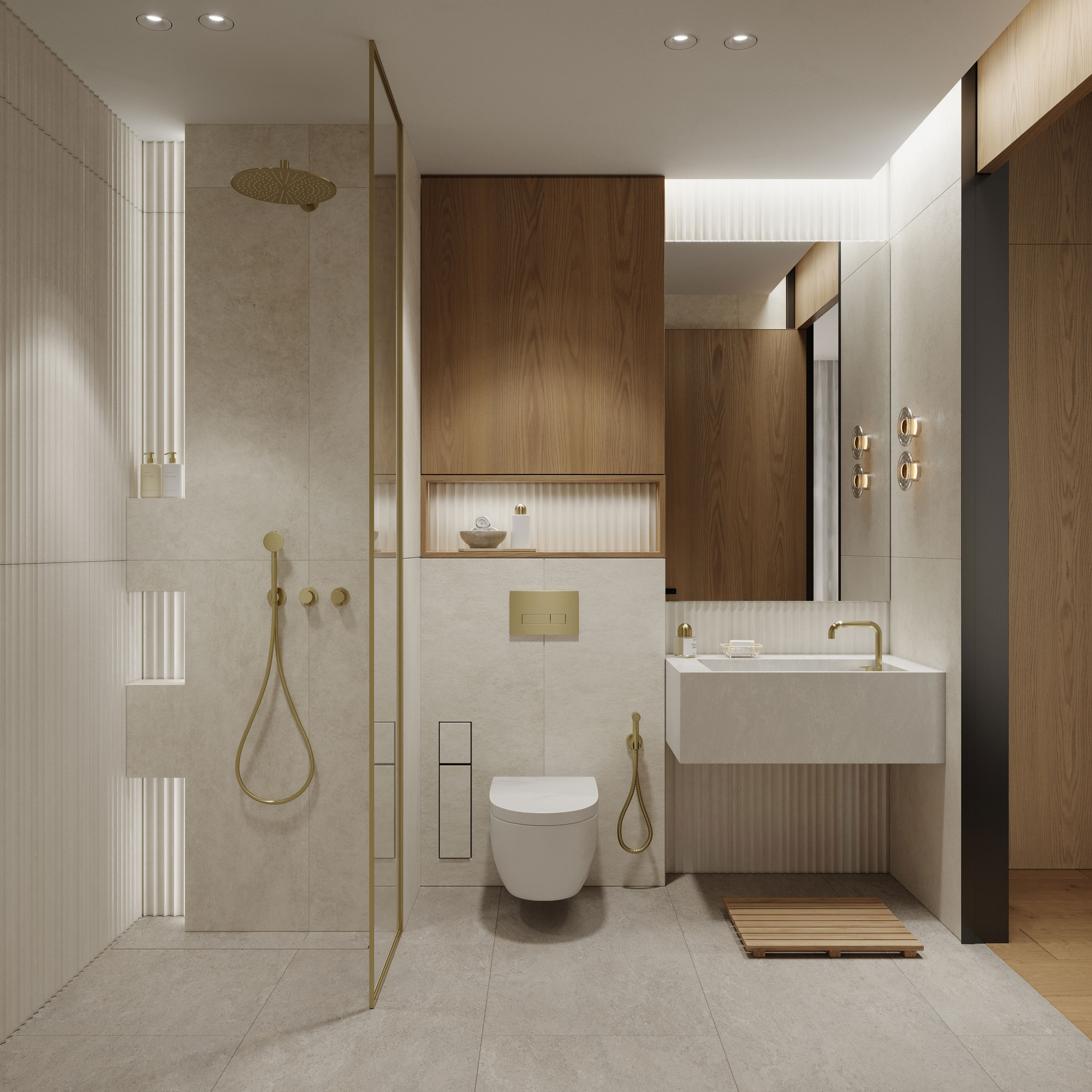 3 Bedroom — Second Bathroom