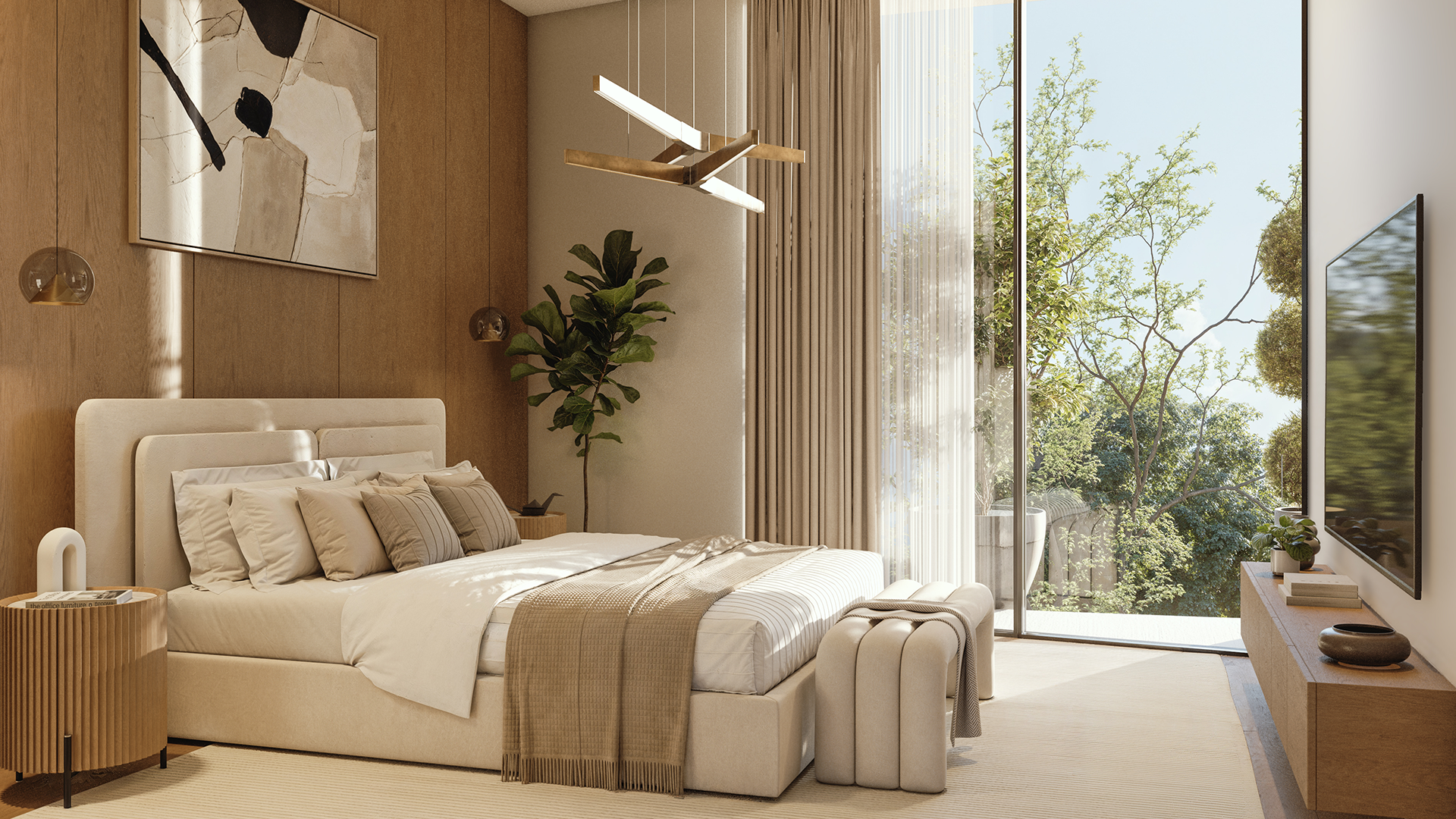 The Dune master bedroom — Lunaya by ZAYA FIVE