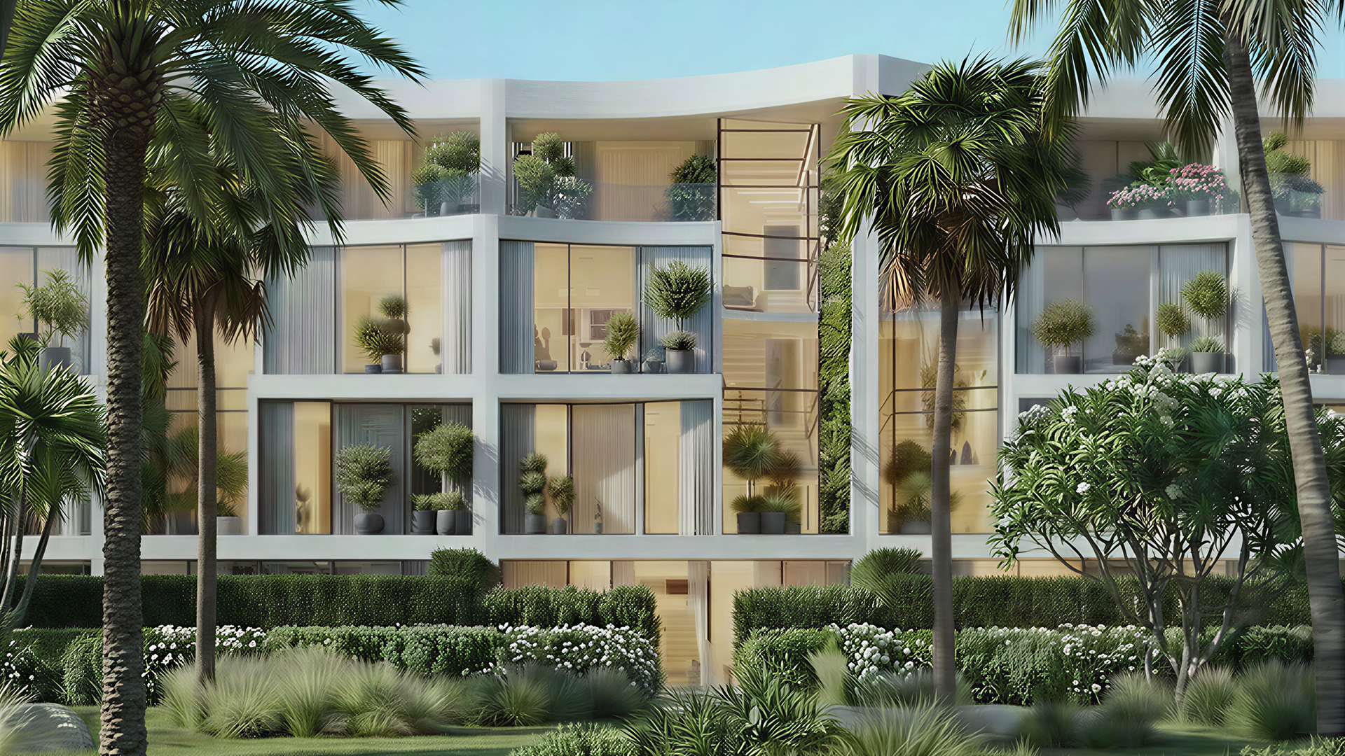 The Rise 4-bedroom maisonette exterior — Lunaya by ZAYA FIVE, Dubai