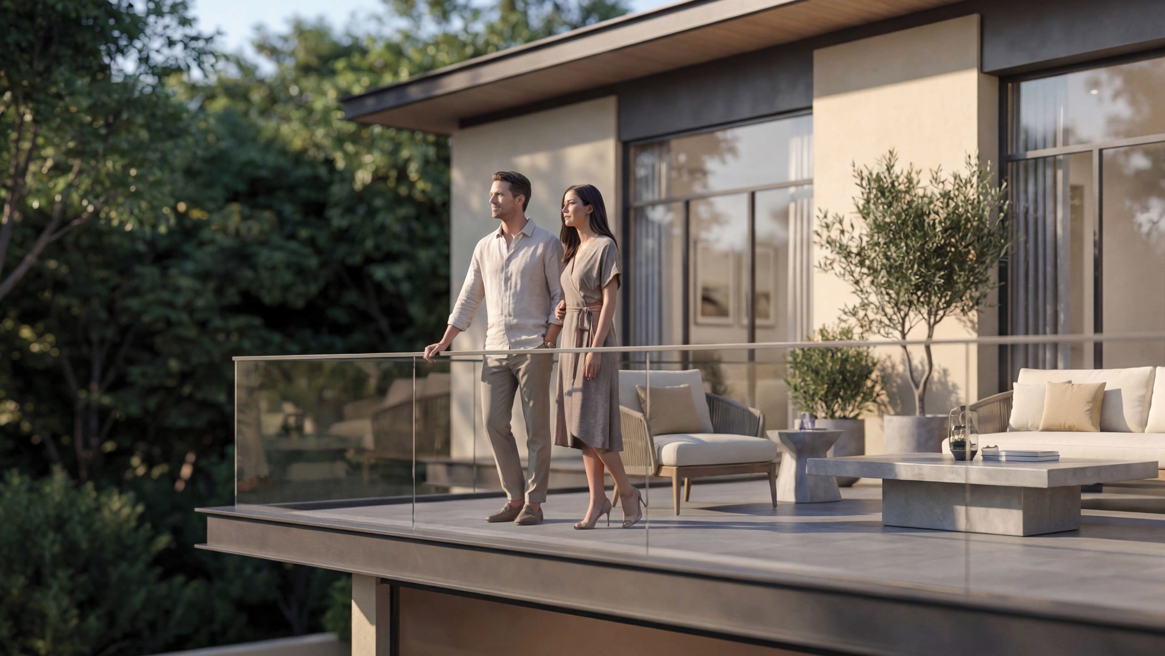 Sobha City Balcony View